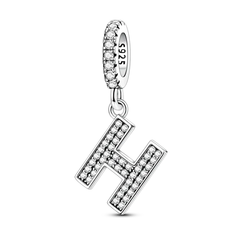 A-z Alphabet Charm Bead Sterling