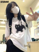 Y2K Aesthetic Harajuku Tee Retro Style Streetwear Women