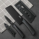 Kitchen Knife Set - Razor Sharp Alloy Blades Block