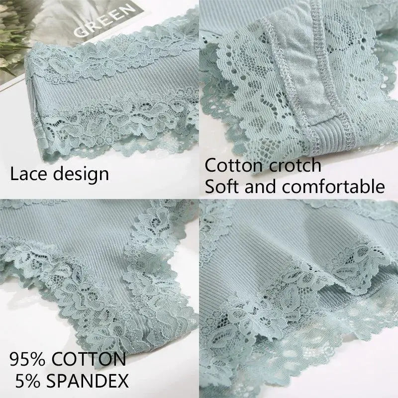 Feminine Floral Lace Panties For Everyday Comfort Underwear