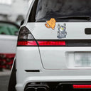 Funny Climbing Cat Car Stickers - Creative Animal Decals