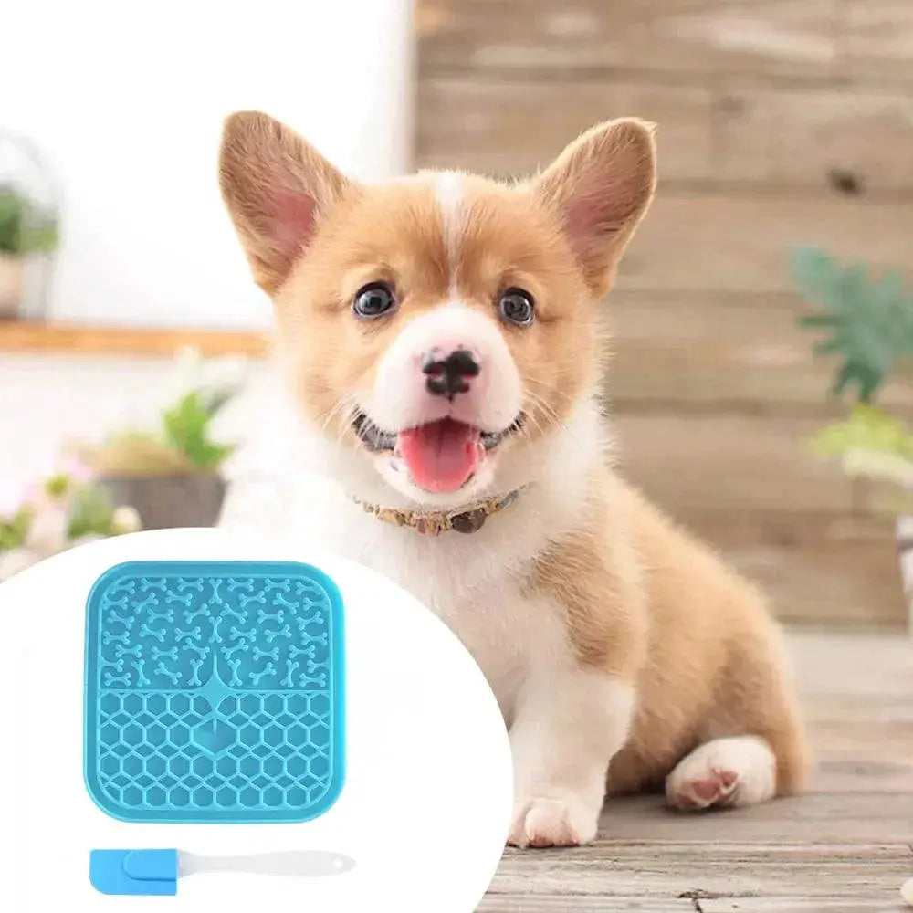 Pet Lick Silicone Slow Feeding Mat For Dogs Easy Clean