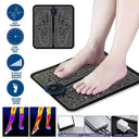 Electric Foot Massager Pad Neck Massage Set Portable Home Fatigue Relief Muscle Vibration Massage Pad Back Neck Massager