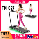 Akluer Under Desk Walking Pad Treadmill Remote 330lb Capacity
