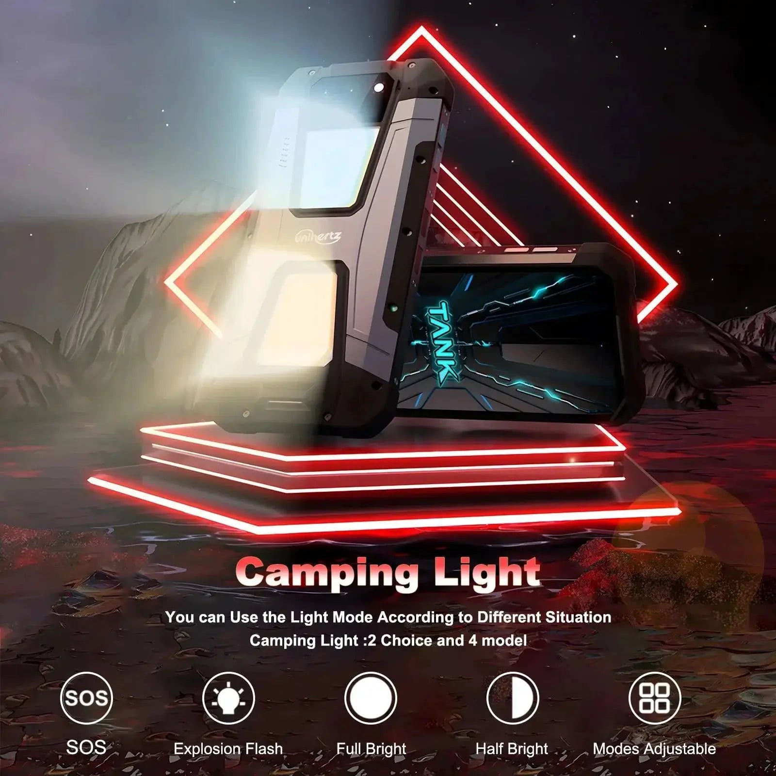 Unihertz 8849 Tank 2 Rugged Smartphone With Projector