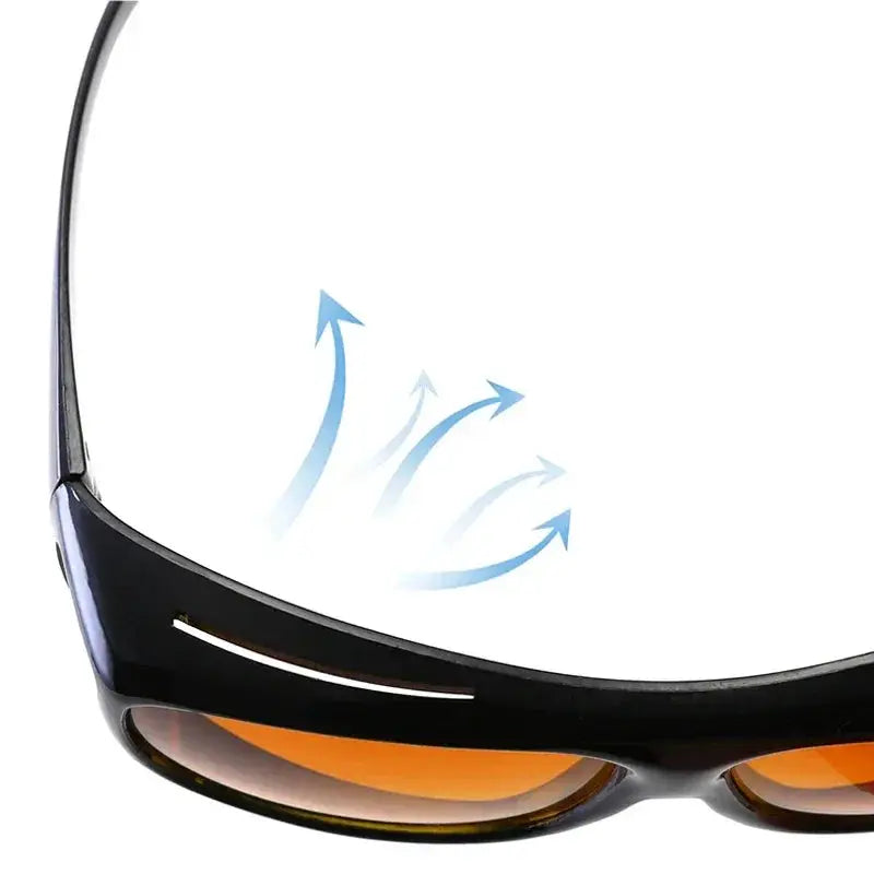 Unisex Motorcycle Driving Goggles Night Vision Sunglasses - OurLum.com
