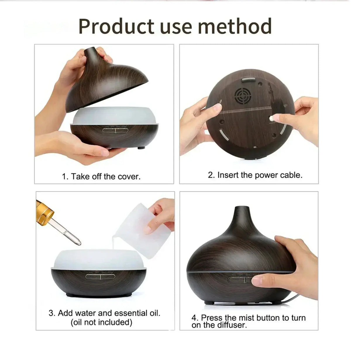 Calming Aromatherapy Diffuser for Home — product view 14