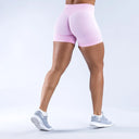 Women's Seamless Scrunch Butt Biker Shorts - Stylish Yoga Wear