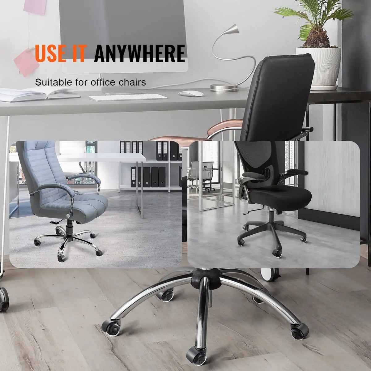 Smooth Gliding Office Chair Wheels — product image 6