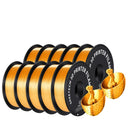 Silk PLA Filament Bulk Bundle for Decorative Prints