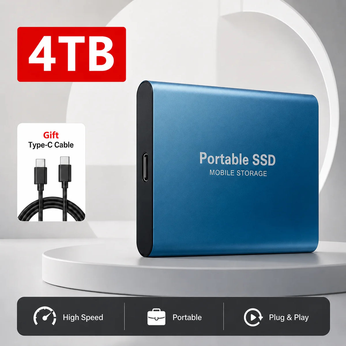 USB-C Desktop Solid State Storage