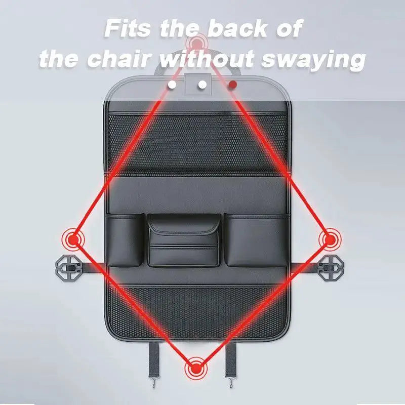 SEAMETAL Car Organizer Ultimate Auto Storage Tray Pro
