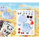 Create Your Own Animal Faces Stickers Set for Fun Crafts