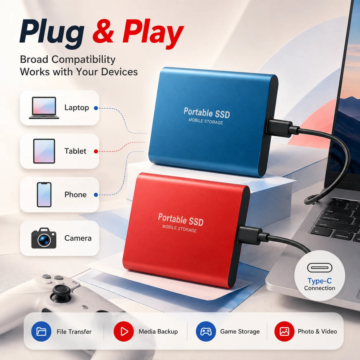 USB Laptop Portable SSD