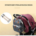 USB Mummy Bag Diaper Bag Backpack Waterproof Large Capacity