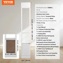 Pet Door Adjustable Sliding Glass Insert