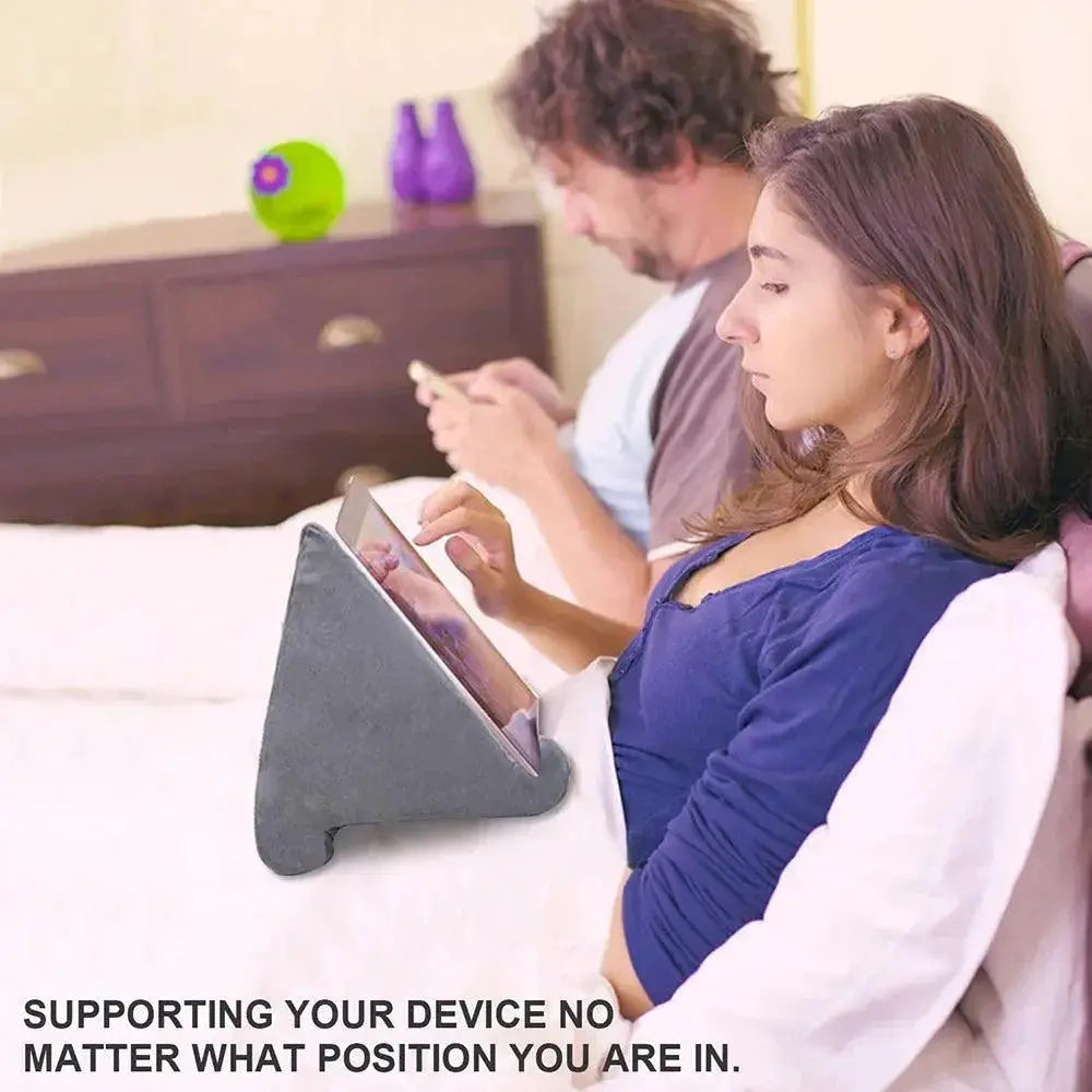 Tablet Holder Pillow for iPad Use Ultimate Comfort Design
