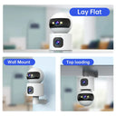 Dual Lens Smart Camera for Home Security