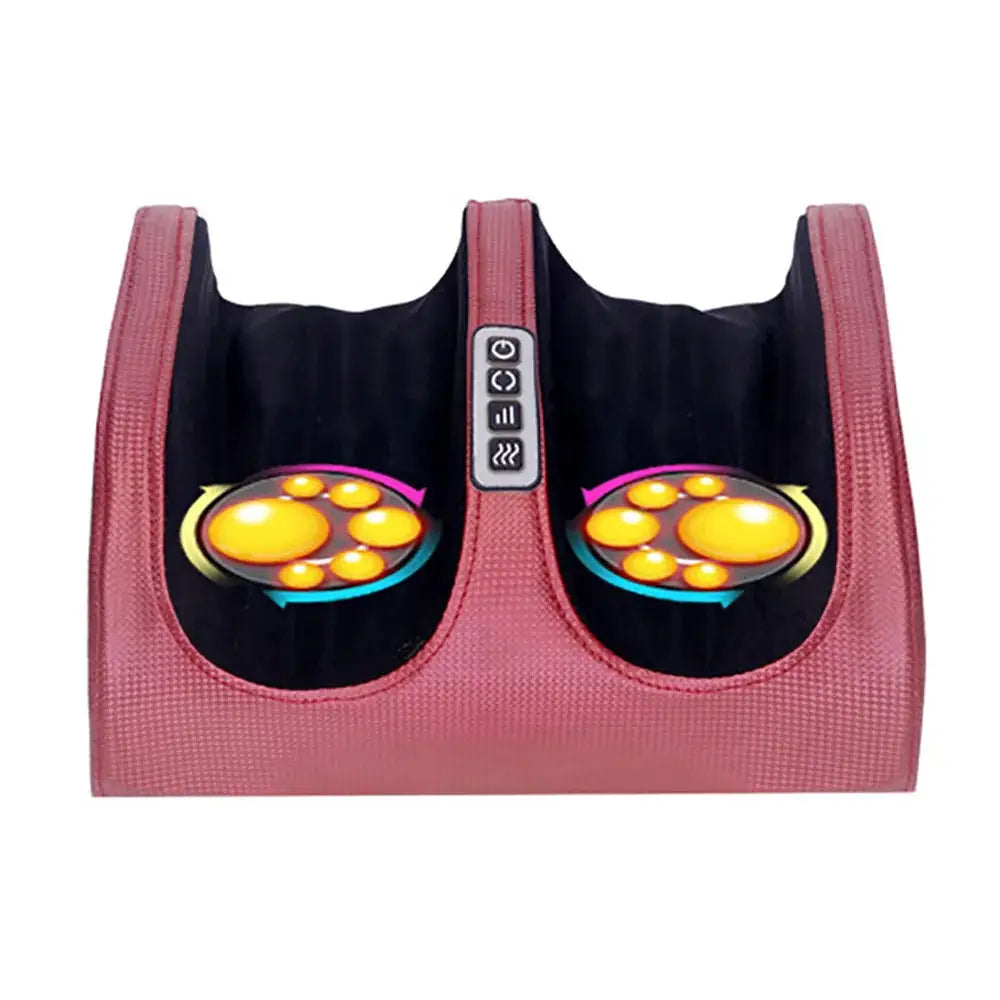 Heated foot massager.Electric kneading foot massage relieves pain and promotes blood circulation