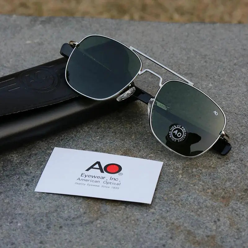 Aviation Pilot Square Sunglasses for Men and Women UV400
