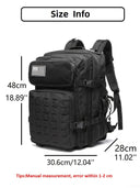 50L Tactical MOLLE Backpack for Outdoor Adventures