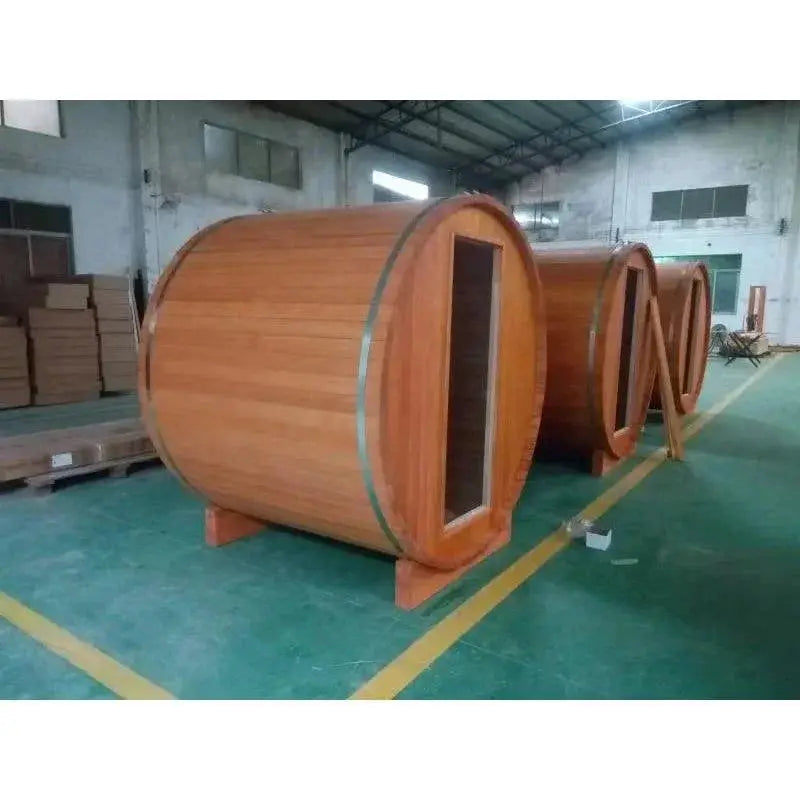 Wood Steam Sauna Bluetooth Enabled Relaxation Oasis Home