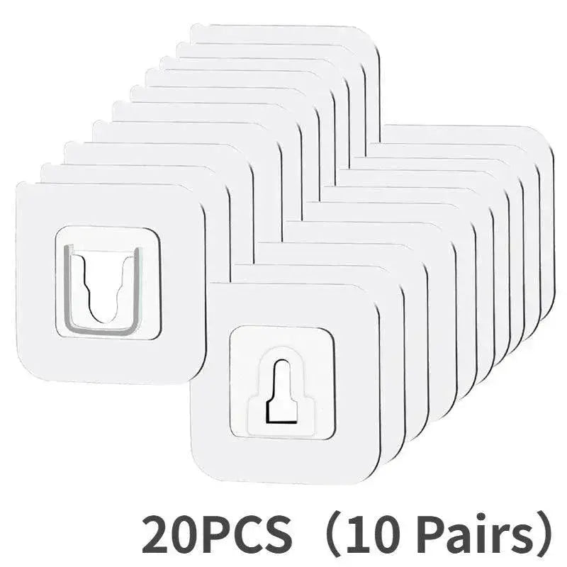 Double Sided Adhesive Wall Hooks For Stylish Organization