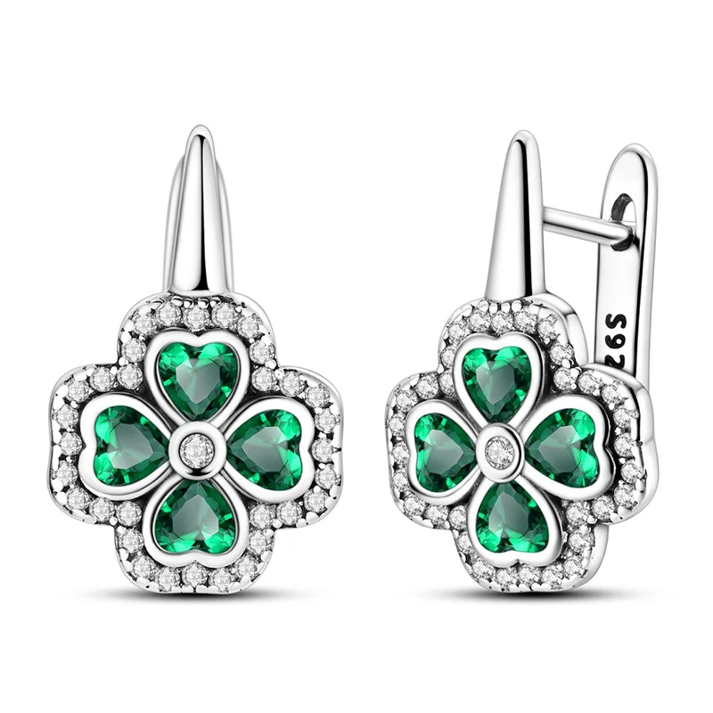 Sterling Silver Women's Earrings Golden