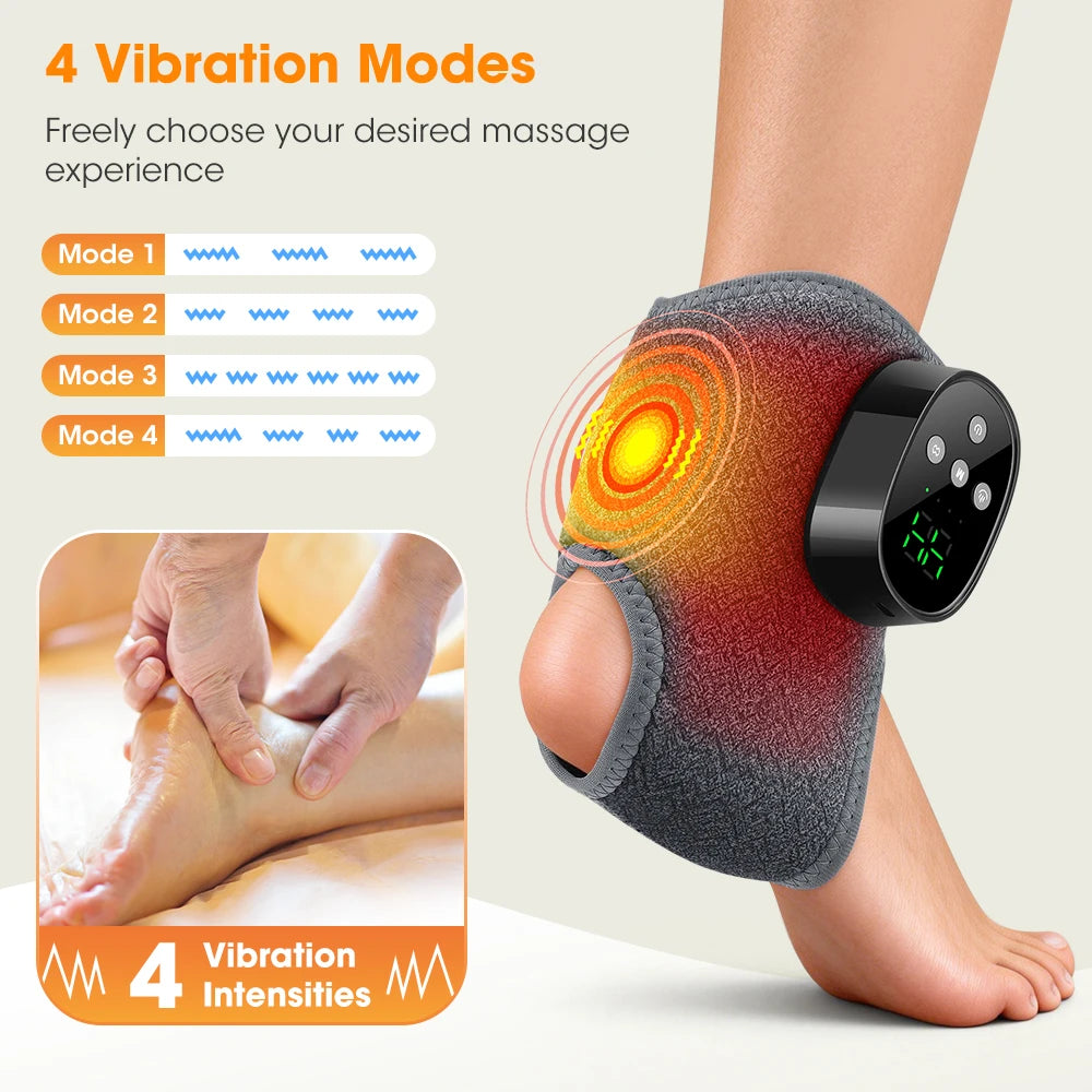 Cordless Heated Vibration Foot Massager