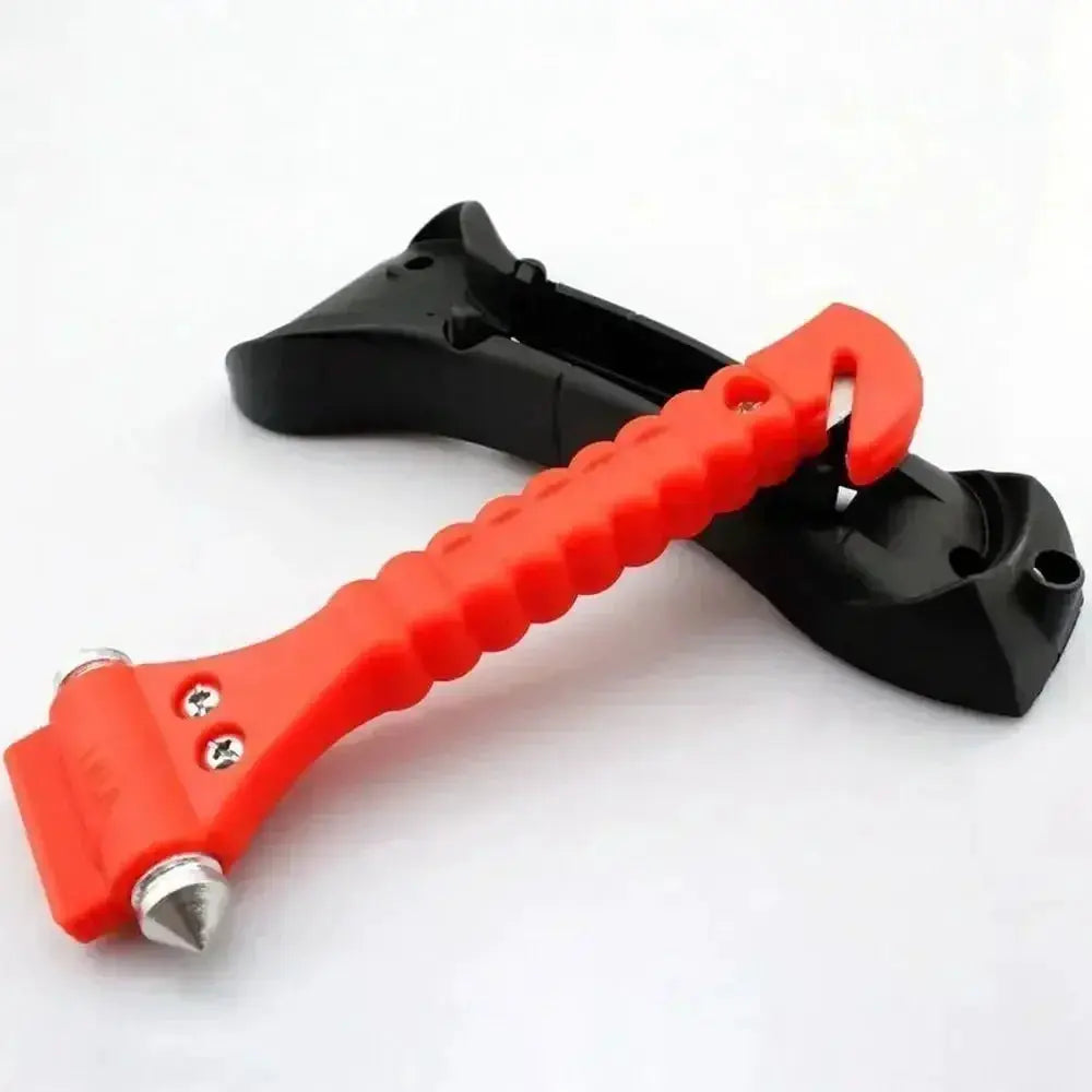 2 In 1 Emergency Car Safety Hammer And Seat Belt Cutter