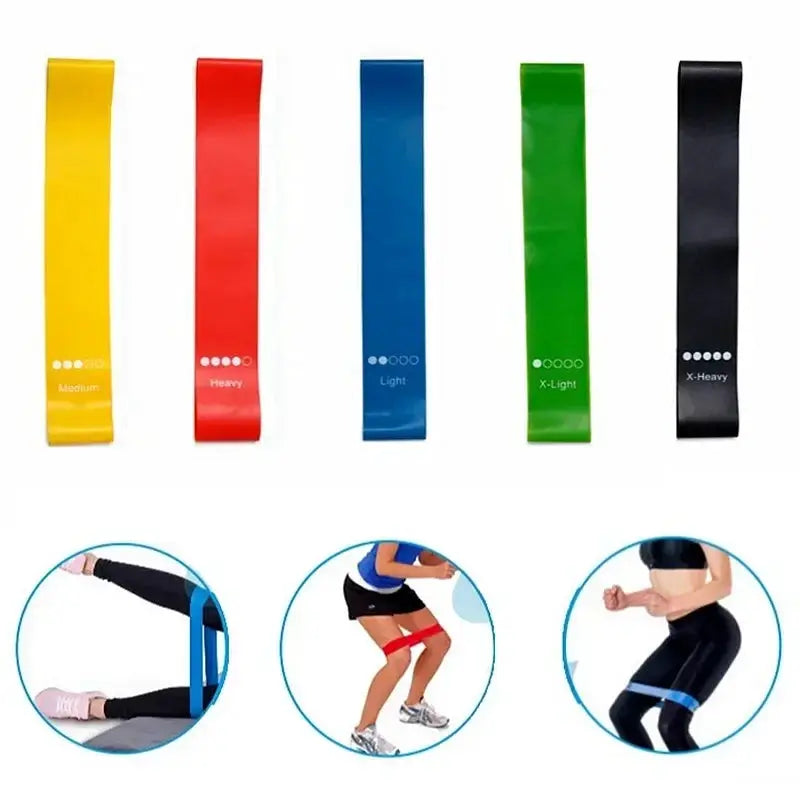 TPE Yoga Resistance Bands Set For Strength And Flexibility