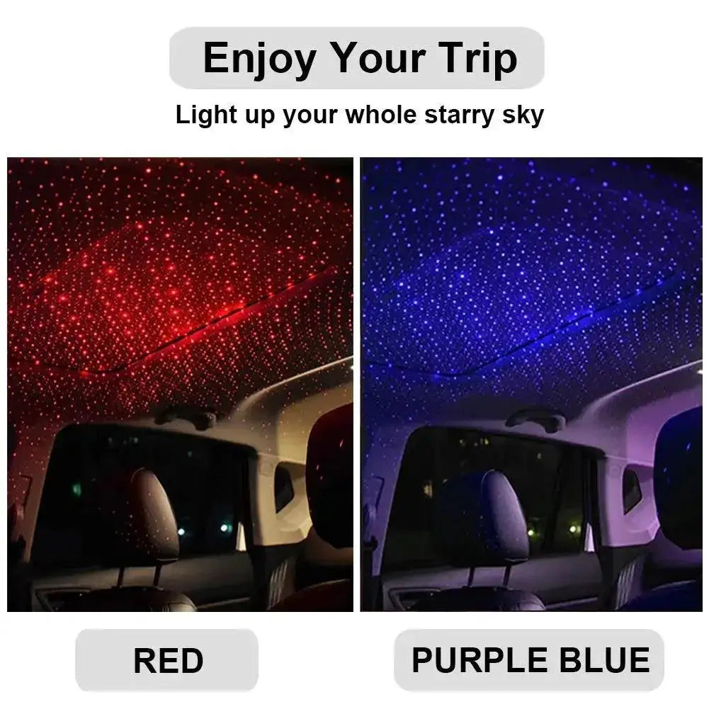 Romantic Led Star Projector Lamp For Cars And Bedrooms