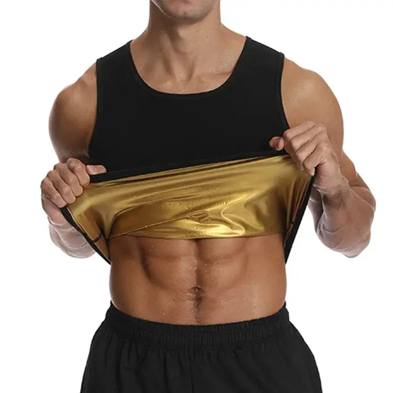 Men's Sauna Sweat Vest For Weight Loss And Body Shaping