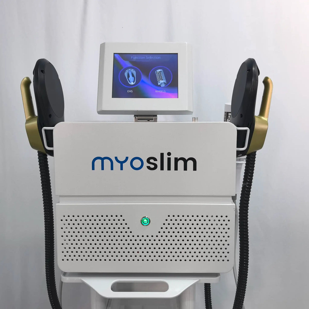 MYOslim, 6500W, EMS Body Sculpt Machine, RF Roller, HI-EMT, Muscle Building, Fat Reduction, Hip Lifting, Facial Contour