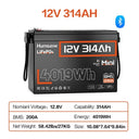Humsienk 12V 314Ah Lithium Battery Pack