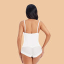 Silky Underwire White Bodysuit Shapewear for Women