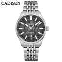 Cadisen Mens Automatic Silver Watch