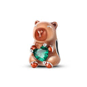 Sterling Silver Charm Beads Mask