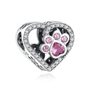 Sterling Silver Charm Love Pets