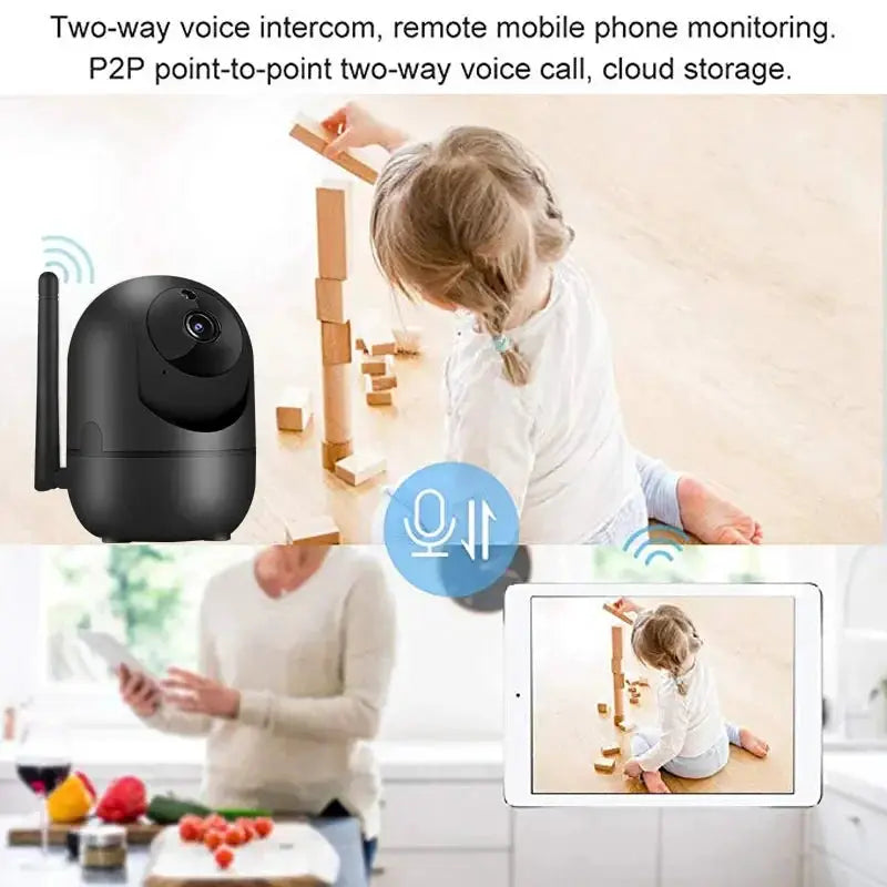 Ycc365 Plus Smart HD WiFi Camera Enhanced Home Security