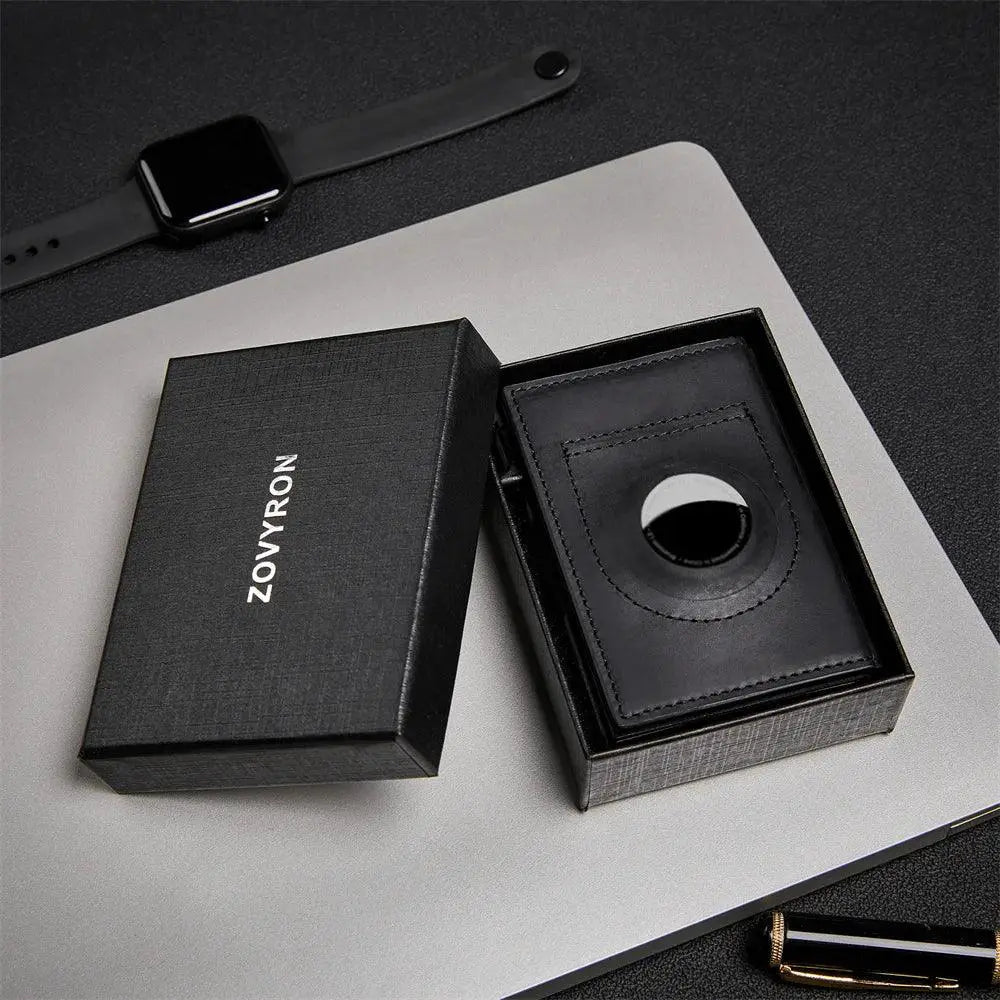 Slim Card Wallet for Men AirTag Tracking — product view 13