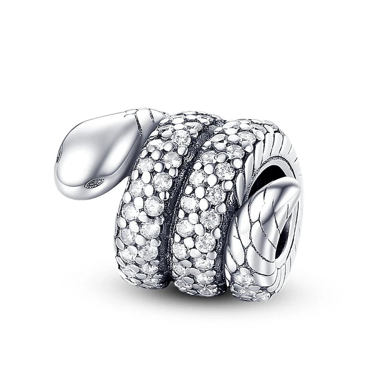 Elephant Charm Silver Plated Animal