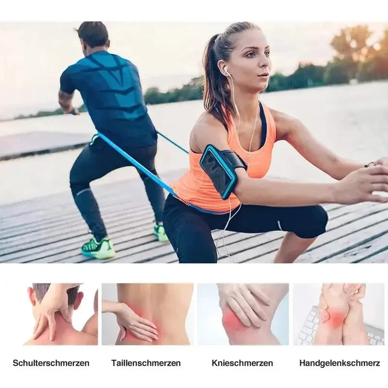 Home Fitness Resistance Bands For Yoga And Pilates
