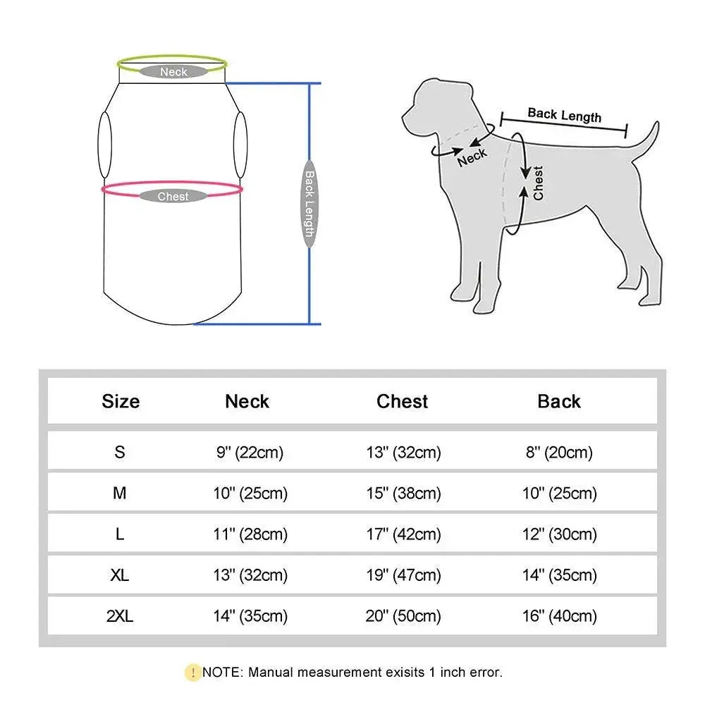 Cozy Fleece Winter Pet Vest Small Dogs Cats Warmth