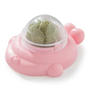 Catnip Rotatable Wall Ball Toy for Healthy Teeth Cleaning