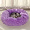 Luxurious Plush Dog Bed for Deep Sleep and Comfort 45x30