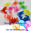 Rubber Goldfish Bath Toys for Kids Creative Play Fun Set