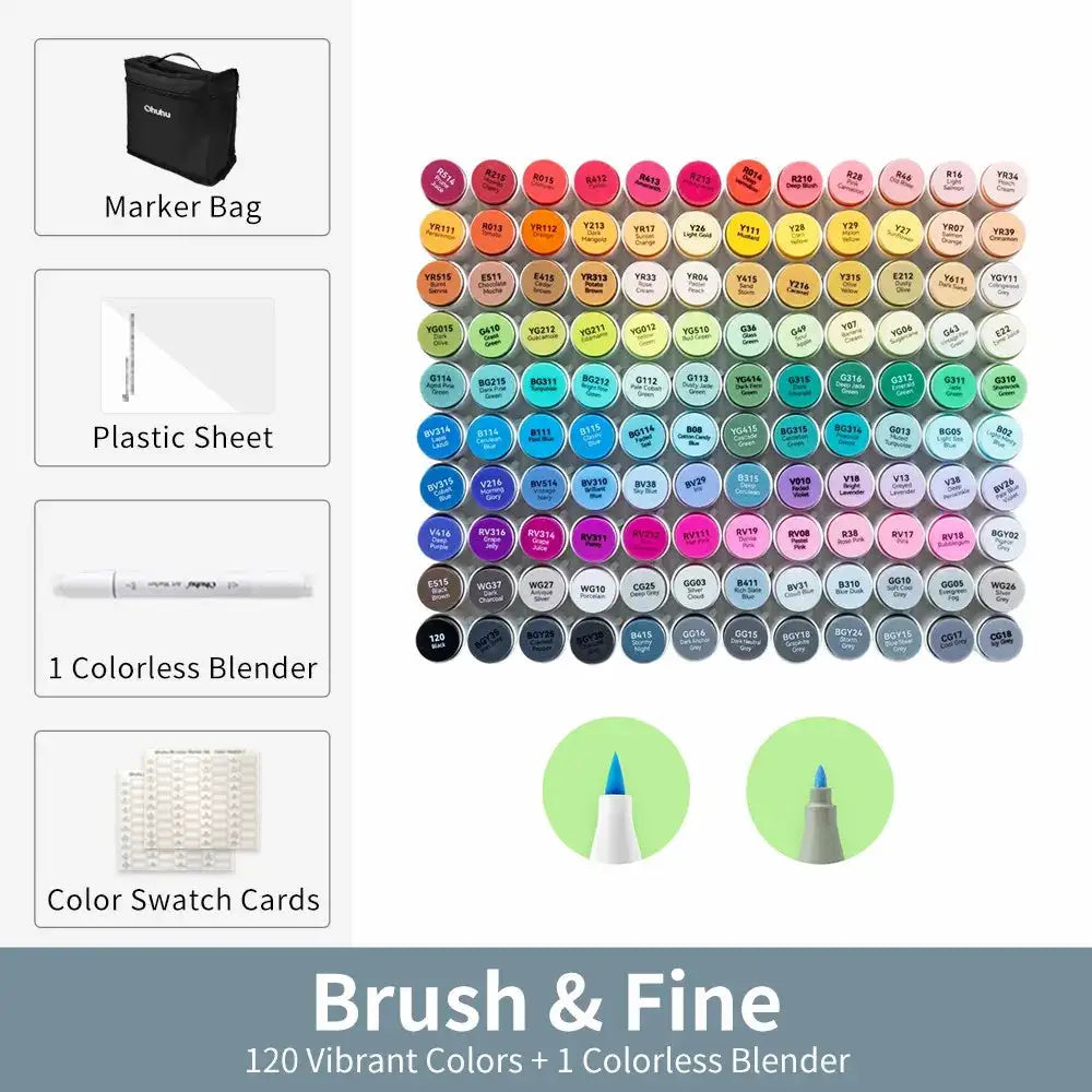 Ohuhu Honolulu Sketching Markers — product view 16
