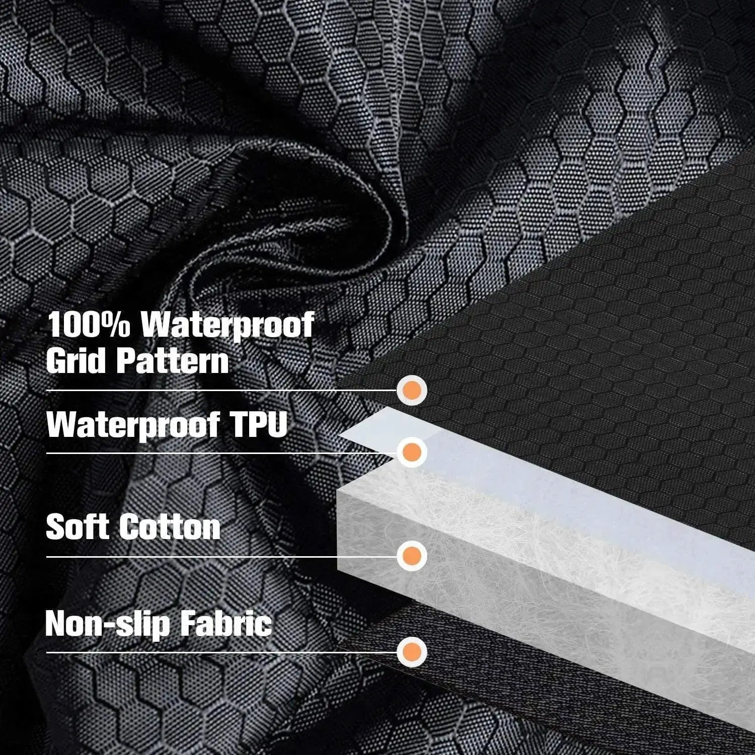 Waterproof Dog Car Seat Cover Mattresses For Travel Pets