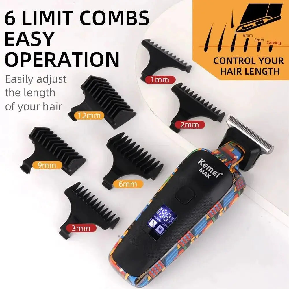 Professional Hair Clipper Precision Cutting Tool For Barbers